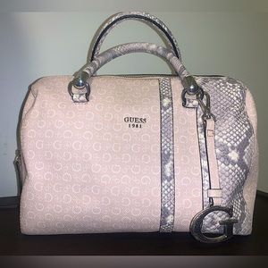 RARE baby pink Guess Bag